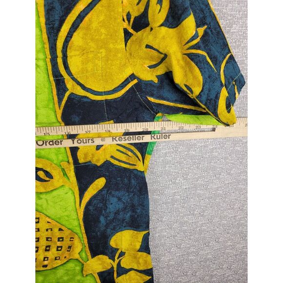 Jams World Shirt Men's Small Floral Button Up Short Sleeve Pineapple ARCHIVES - Picture 7 of 7